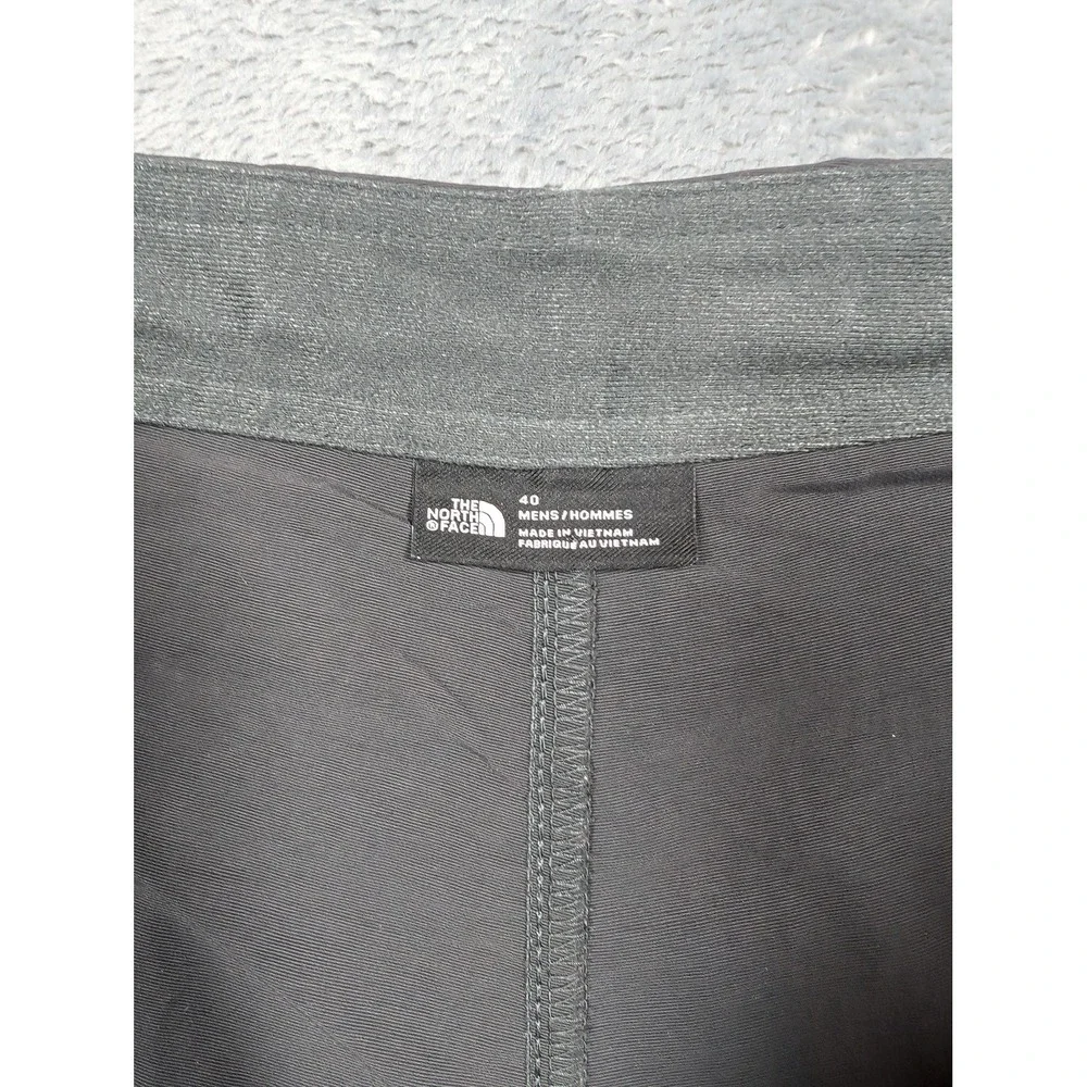 North Face Shorts Mens 40 Gray Nylon Hiking Outdoor Belted Quick Dry Trail